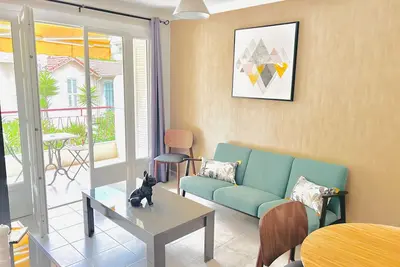 Image de Appartement 2 chambres près de la Croisette Cannes centre avec balcon