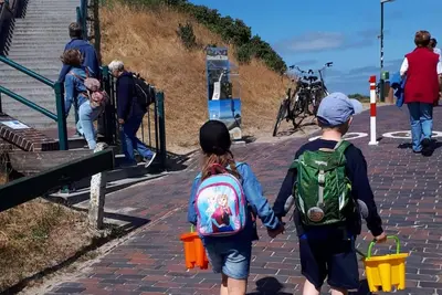 Image de Appartements sur la digue directement sur la côte de la mer du Nord