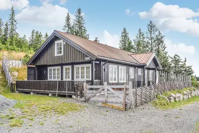 Image de Belle maison à Sjusjøen avec sauna