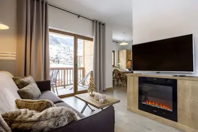 Image de Appartement pour 10 personnes à Beaufort