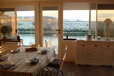 Image de Maison à deauville, les pieds dans l'eau
