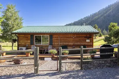 Serendipity - Cabane en rondins pittoresque sur Rock Creek