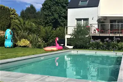 Image de Superbe maison 4 étoiles pour 8 pers avec piscine sur le port de Perros-Guirec
