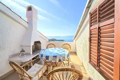 Image de Appartement de vacances avec balcon et vue sur la mer