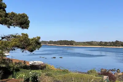 Maison bretonne avec Belle Vue Mer à Tregastel