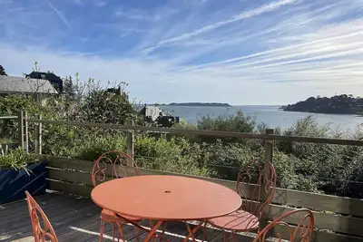 Maison Belle Vue Mer à 200m de la plage de Trestraou à Perros-Guirec