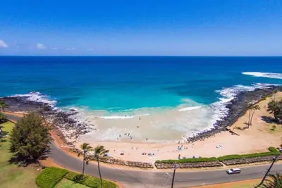 Image de Luxe Poipu Beach 1Bed 1Bath Condo 4 personnes Manualoha 601 Location de vacances Kauai