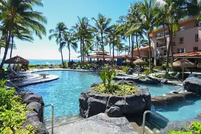Image de Marriott Waiohai Beach Club - 2 chambres 8 personnes - Vue sur la mer pour Fri, Sat, Or Sun
