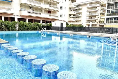 Image de Apartbeach Adriatico Relax Front De Mer Avec Piscine Et Parking