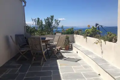 Image de Cap Corse, maison de charme, vue superbe, crique acc. à pied, 3 belles terrasses