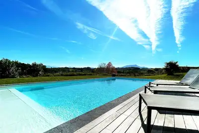 Image de Large architect villa Exceptional mountain view with heated pool