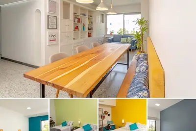 Image de Superbe espace unique et moderne avec 4 chambres parfaites pour les familles et les groupes