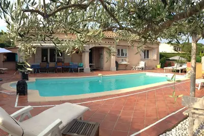 Image de Superbe Villa Tout Confort Piscine PRIVÉE sans vis-à-vis, Plage à 12min à pied