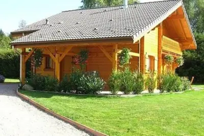 Image de Chalet Bois Massif Avec Sauna  Balneo  Wifi