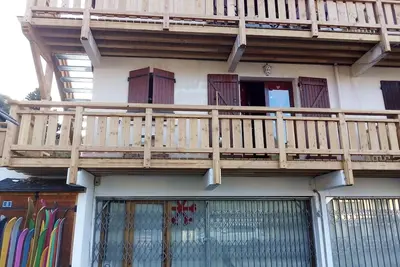 T1 avec balcon vue sur les pistes