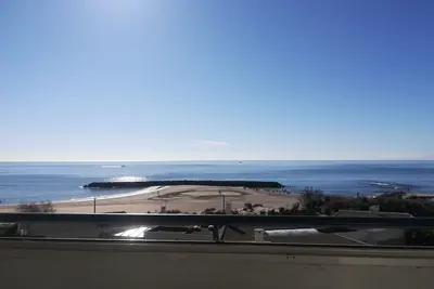 Image de Rochelongue, Magnifique vue sur la mer, accès direct plage Piscine