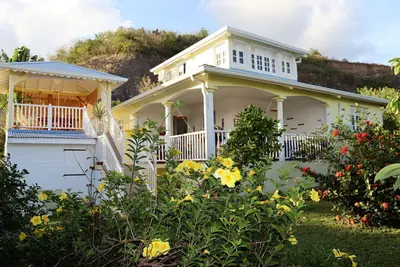 Ti Madinina, Villa avec vue sur le rocher Diamant, proche plage et commodités