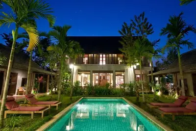 Image de Villa 4 chambres à Chiangmai avec piscine.