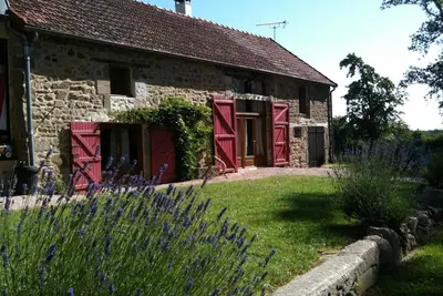 Image de Fermette rénovée avec charme, 4 chambres, jardin, poêle bois, internet, animaux acceptés