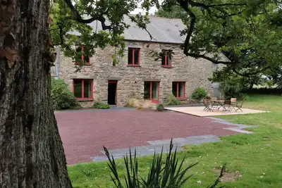Image de Grande longère authentique en Brocéliande : au calme verdoyant