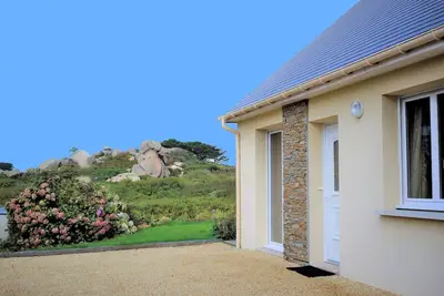 Image de Maison de plain-pied avec Wifi jardin à Ploumanac'h Perros-Guirec