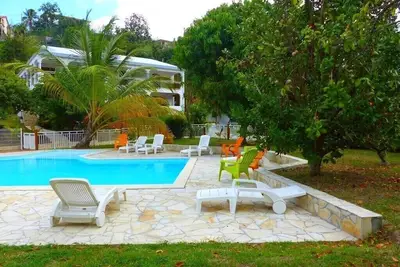 Image de Habitation Diamant - Apparts & Spas : \"Le Bambou\" pour 4-5 personnes