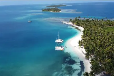 Catamaran de 13m, à San Blas, Panama, Guna Yala