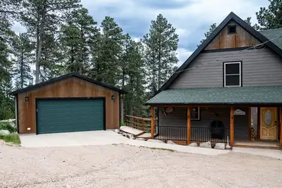 Image de Magnifique Black Hills Cabin (Big Sky) vacances, golf, visites ~ près de Deadwood