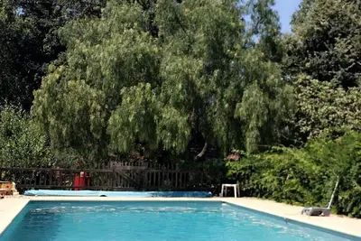 Image de Villa au Brusc + sudio dans son jardin
