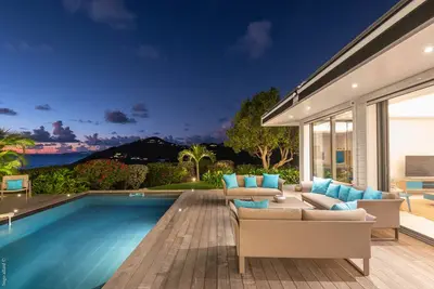 Image de Le calme et le luxe sur les hauteurs de St Barthélémy
