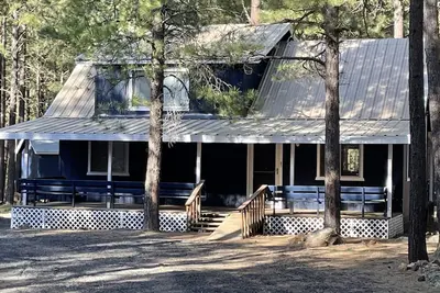 Image de Cabine moderne confortable des lacs Forrest