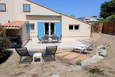Image de Agréable maison dans résidence avec piscine près du golf