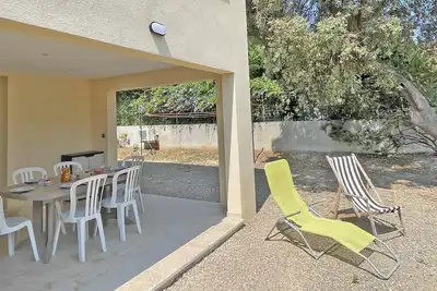 Image de Maison 5 personnes - Climatisation - WiFi - Plage Ă pied - Nartelle - Sainte Maxime