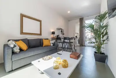 Image de Loft industriel avec terrasse à Esquilino