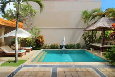Spacieuse villa de 2 chambres avec piscine privée