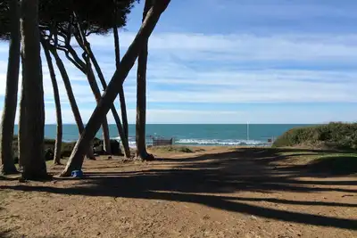Image de propriété paisible et lumineuse à cinq minutes d'une plage unique