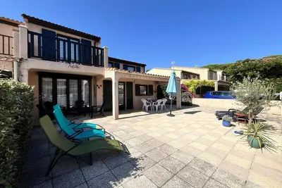 Image de Agréable Maison, Domaine Tamaris, 5 pièces 7 couchages, Wifi, séjour climatisé, Portiragnes Plage