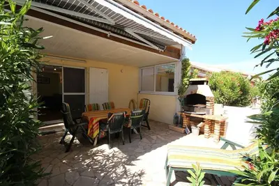Image de Belle villa avec balcon, 2 chambres 5 couchages à 250 m de la plage - 2 terrasses- vue réserve. . .