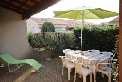 Image de Maison de vacances pour 5 couchages, dans résidence avec piscine les Jardins de Portiragnes, . . .