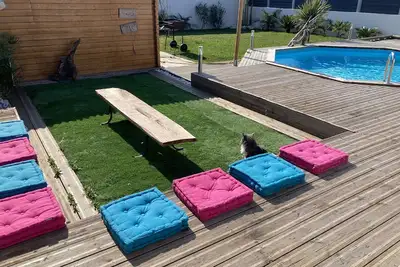 Image de House in Ludon Médoc, near Bordeaux, the Médoc and our beautiful beaches. . .