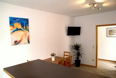 Nouvelle très bel appartement, de vacances avec chambre à coucher, cuisine, grande salle de bains (56m2)