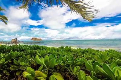 Image de Belle Suite face à la plage mexicaine
