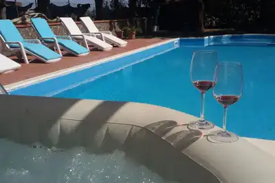 Image de Maison De Vacances maison de campagne toscane typique avec parc et piscine