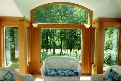 Image de Maison spacieuse avec bord de la rivière sur la fourche nord de la rivière Shenandoah