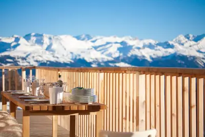 Image de Hébergement généreux dans ce chalet familial supérieur avec vue panoramique