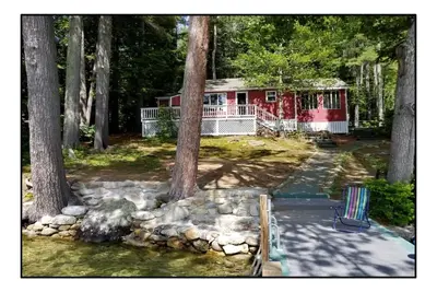 Image de Roberts Cove Cottage privé au bord de l'eau - Lac Winnipesaukee