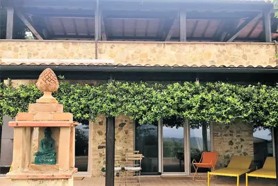 Image de Colline Toscane, bel appartement deux pièces pour 2/4 personnes, belle vue et piscine