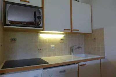 Image de À 250m des pistes de ski, 2ème étage, balcon, télévision, casier à ski, 40m², Peisey-Vallandry