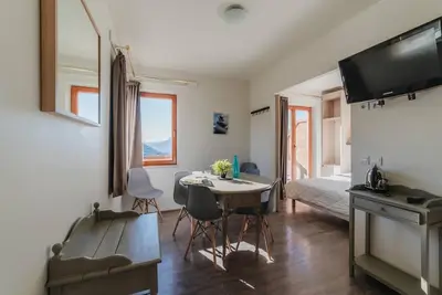 Image de Wifi, piscine, terrasse, balcon, parking, télévision, 33m², Les Orres