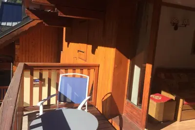 Image de À 150m des pistes de ski, 1er étage, balcon, casier à ski, 32m², Valloire